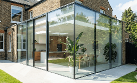 Oversized Glass Installation for Homes