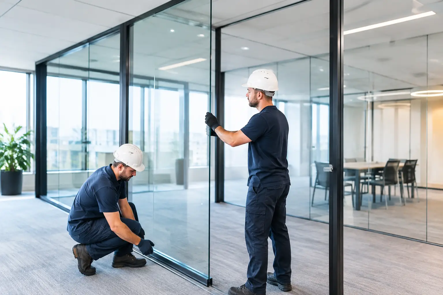 Office Glass Partition Installation Done Right